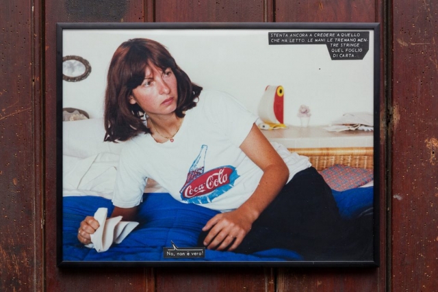 Nicole Gravier, Non è Possibile, 1976 -1980. Collage su C- print. 30x40 cm. Courtesy dell’artista e ERMES ERMES